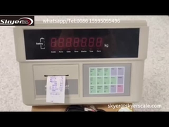 Δείκτης βιομηχανικής ψηφιακής ζύγισης Yaohua A9P με ενσωματωμένο εκτυπωτή για ζυγαριά φορτηγών