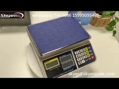 Ψηφιακή κλίμακα βάρους 30kg 1g με οθόνη LCD με φως πίσω