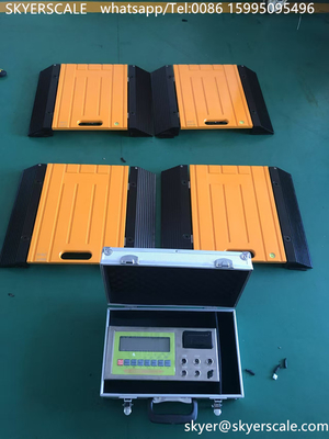 ποιότητας  Wireless Portable Weighing Scale For Trucks 30 Ton Vehicle Weighing Pads Εργοστάσιο