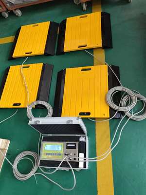 Ποιότητα  Portable Static Axle Load Weighing Device with Aluminum Alloy Body Εργοστάσιο