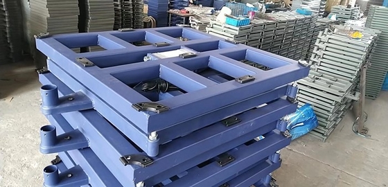 σκόνη κλίμακας βάρους πάγκων πλατφορμών 600x700mm που ντύνεται με τις οδηγήσεις