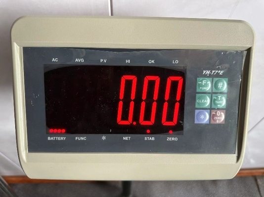 Ηλεκτρονική κλίμακα πλατφορμών δεικτών ζυγογεφυρών επίδειξης XK3190-T7+E Yaohua