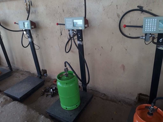 2-120kg αυτόματη explosionproof κλίμακα LPG γεμίζοντας μηχανών αερίου μαγειρέματος για τον κύλινδρο αερίου