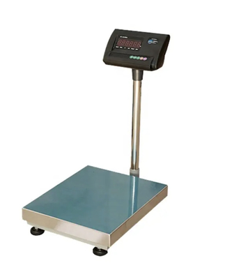 Ελαφρύ χάλυβα 450x550mm 300kg Κλίμακα πλατφόρμας πάγκου με WIFI μπλε δόντι LED οθόνη