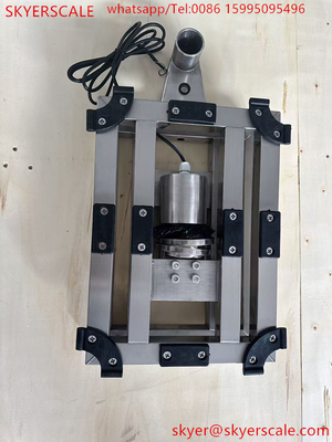 60kg 30x40cm Ηλεκτρονική ζυγαριά από ανοξείδωτο χάλυβα με υδροστερό κάλυμμα