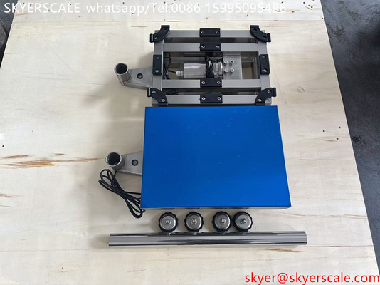 60kg 30x40cm Ηλεκτρονική ζυγαριά από ανοξείδωτο χάλυβα με υδροστερό κάλυμμα