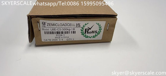Μοναδικό σημείο Zemic L6E 100kg OIML Αλουμινίου ζύγισης φορτίου Cell για ηλεκτρονική ζυγαριά πάγκου