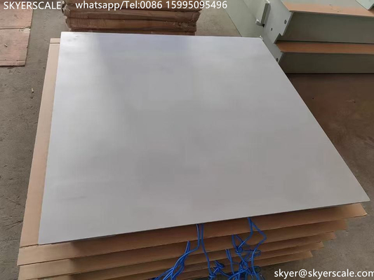 Υψηλής ακρίβειας 1.2x1.2m 3 τόνων από ανοξείδωτο χάλυβα Ψηφιακή ζυγίζουσα κλίμακα