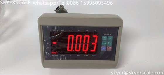 Δείκτης ζύγισης XK3190-T7+E Δείκτης κλίμακας δαπέδου πλατφόρμας
