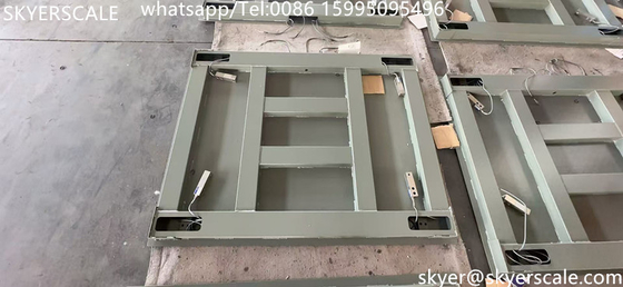 Βιομηχανική ψηφιακή ζυγαριά 5000 κιλών 1.2x1.5m με φθηνή τιμή