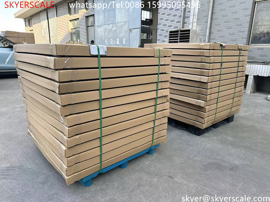 Βιομηχανική ψηφιακή ζυγαριά 5000 κιλών 1.2x1.5m με φθηνή τιμή