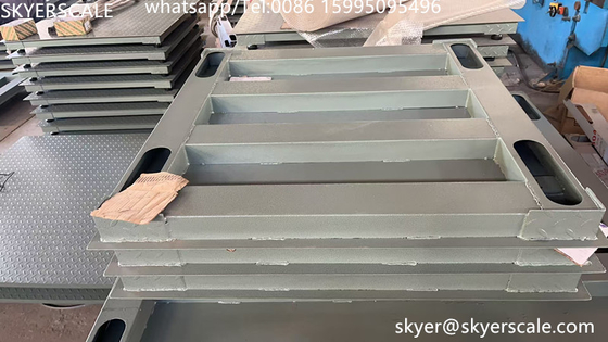 Μονό γραφείο 1.2x1.2m-3t Χωρίς λάκκο Ψηφιακή ζυγαριά Ηλεκτρονική πλατφόρμα Ζυγαριά δαπέδου