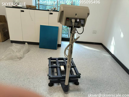 Βιομηχανική ψηφιακή μηχανή βάρους 450x600mm 300kg Κλίμακες πλατφόρμας