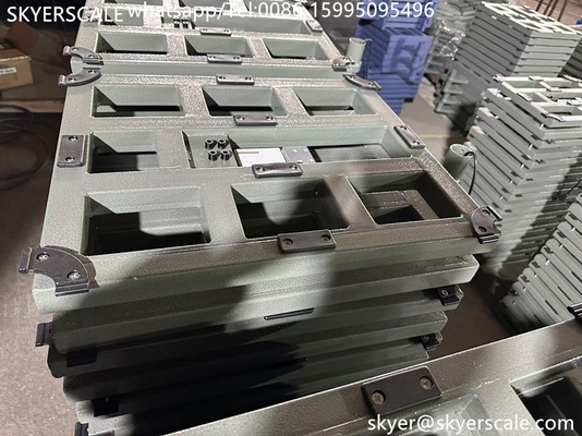 Ψηφιακή κλίμακα 60x80cm 600kg Ηλεκτρονική κλίμακα Χάλυβα άνθρακα Προσωπική κλίμακα ζύγισης