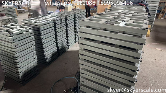 Ψηφιακή κλίμακα 60x80cm 600kg Ηλεκτρονική κλίμακα Χάλυβα άνθρακα Προσωπική κλίμακα ζύγισης