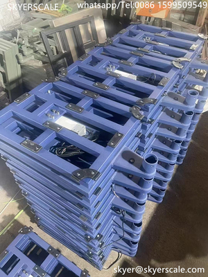 Ψηφιακή κλίμακα 40x50cm 100kg Ηλεκτρονική κλίμακα Χάλυβα άνθρακα Προσωπική κλίμακα ζύγισης Κλίμακα πάτωμα πάγκος Ταχυδρομική πλατφόρμα