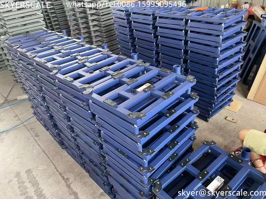 Ψηφιακή κλίμακα 40x50cm 100kg Ηλεκτρονική κλίμακα Χάλυβα άνθρακα Προσωπική κλίμακα ζύγισης Κλίμακα πάτωμα πάγκος Ταχυδρομική πλατφόρμα
