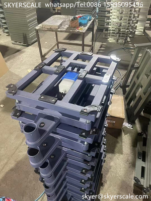 Ψηφιακή κλίμακα 40x50cm 100kg Ηλεκτρονική κλίμακα Χάλυβα άνθρακα Προσωπική κλίμακα ζύγισης Κλίμακα πάτωμα πάγκος Ταχυδρομική πλατφόρμα