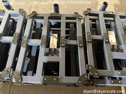150kg Factortomizable πλατφόρμα ψηφιακή ζυγαριά με ακρίβεια 5g και υλικό χάλυβα άνθρακα