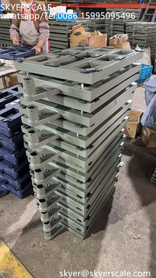 150kg Factortomizable πλατφόρμα ψηφιακή ζυγαριά με ακρίβεια 5g και υλικό χάλυβα άνθρακα