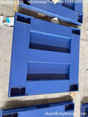 Zemic H8C Load Cell 1x1m 5Ton Heavy Duty Industrial Floor Scale με πλατφόρμα από ανθρακούχο χάλυβα