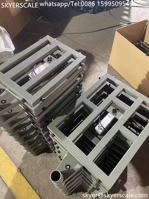 Ηλεκτρονική κλίμακα βάρους πάγκου 50x40cm 250kg με δείκτη ζύγισης A12E