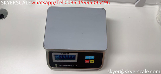 IP68 σειρά D6 Αδιάβροχη 30kg Ψηφιακή ζυγαριά Θαλασσινών Ηλεκτρονικές Αλιείας Τροφίμων Αδιάβροχες ζυγαρίες
