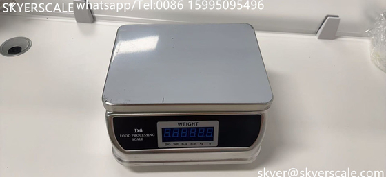 IP68 σειρά D6 Αδιάβροχη 30kg Ψηφιακή ζυγαριά Θαλασσινών Ηλεκτρονικές Αλιείας Τροφίμων Αδιάβροχες ζυγαρίες