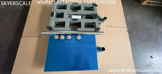 400x400 χιλιοστά 100 κιλά ζύγιση πάγκου με οθόνη LCD / LED