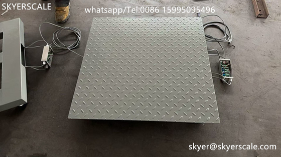 Κλίμακα δαπέδου για αποθήκες 5000kg κλίμακα βιομηχανικής πλατφόρμας