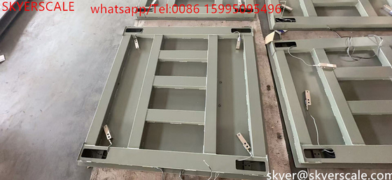 1.5mx1.5m 3ton βιομηχανική ζυγαριά ψηφιακή ηλεκτρονική πλατφόρμα ζυγαριά πάτωμα ζυγαριά
