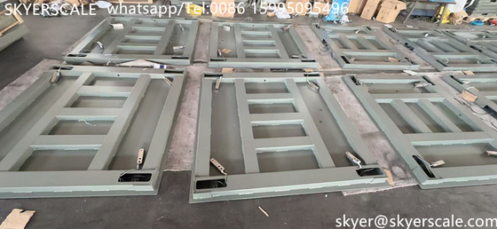 1.5mx1.5m 3ton βιομηχανική ζυγαριά ψηφιακή ηλεκτρονική πλατφόρμα ζυγαριά πάτωμα ζυγαριά