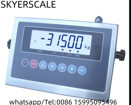 XK315A1GB-LF Κεφάλαιο από ανοξείδωτο χάλυβα LCD δείκτης ζύγισης