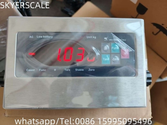 Δείκτες ζύγισης Yaohua XK3190-A12ESS Δείκτης ζύγισης από ανοξείδωτο χάλυβα LED