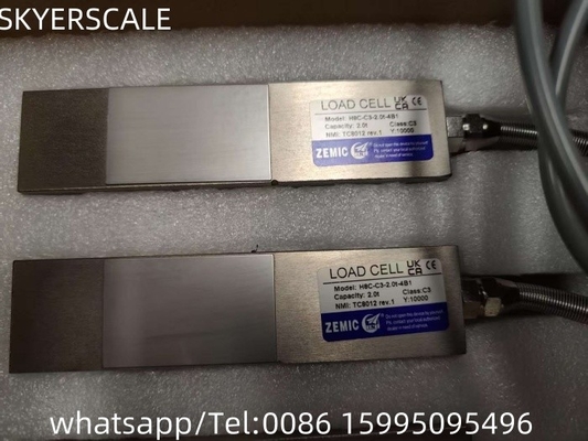 2ton OIML φορτωτικά κύτταρα ενισχυτής Zemic H8C αισθητήρα ζύγισης για το πάτωμα ζύγιση κλίμακα πλατφόρμας ζύγιση κλίμακα