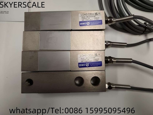 2ton OIML φορτωτικά κύτταρα ενισχυτής Zemic H8C αισθητήρα ζύγισης για το πάτωμα ζύγιση κλίμακα πλατφόρμας ζύγιση κλίμακα