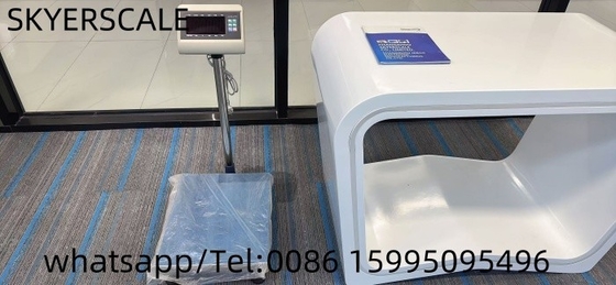 400x500mm 300kg Κλίμακα Πλατφόρμας Μπάνκ με δείκτη ζύγισης XK3190-T7+E