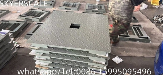 500 kg Κλίμακα εδάφους πλατφόρμας για τη διαλογή αποβλήτων