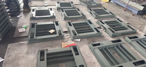 500 kg Κλίμακα εδάφους πλατφόρμας για τη διαλογή αποβλήτων