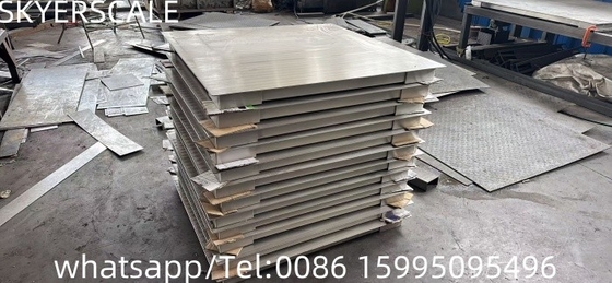 500 kg Κλίμακα εδάφους πλατφόρμας για τη διαλογή αποβλήτων