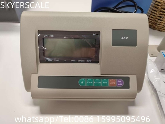 Η σειρά Yaohua XK3190 Οικονομικός δείκτης κλίμακας πάγκου A12 LCD οθόνη 1g ακρίβεια πλαστικό υλικό OEM