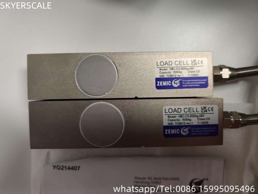 500kg OIML κυψέλες φόρτωσης ενισχυτής Zemic H8C αισθητήρας ζύγισης για το πάτωμα ζυγίζει κλίμακα