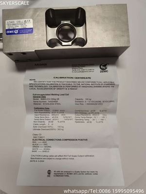 ΖΕΜΙΚ Ατσάλι ατσάλι BM6G Κύτταρο φορτίου Μονό σημείο αισθητήρα OIML μετατροπέας δύναμης για ηλεκτρονική ζυγαριά βάρος