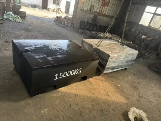 15000kg Πλάκα ζύγισης χυτοσίδηρου ανθεκτική στη διάβρωση για εργαλεία μέτρησης και μετρήσεων μεγάλης κλίμακας