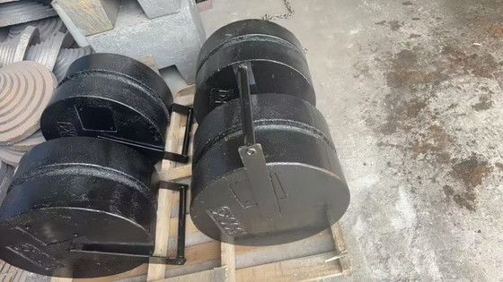 Τύποι δοκιμής από χυτοσίδηρο για βαθμονόμηση για γερανό