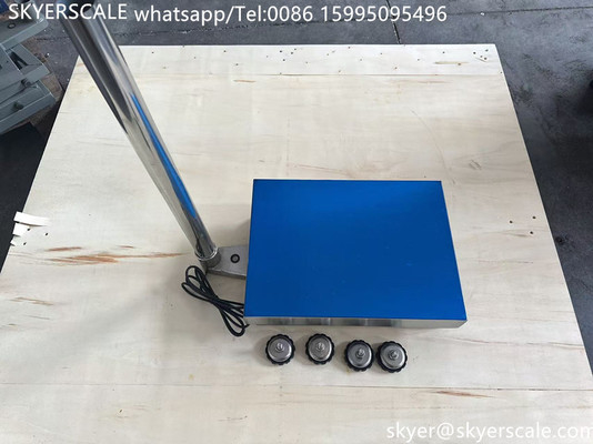SKYERSCALE 30x40cm Κλίμακα πλατφόρμας 60kg 304 Stainless Steel Πλατφόρμα Βιομηχανική κλίμακα πάγκου