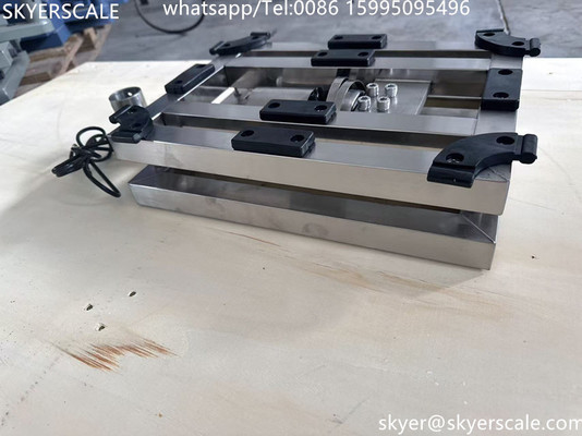 SKYERSCALE 30x40cm Κλίμακα πλατφόρμας 60kg 304 Stainless Steel Πλατφόρμα Βιομηχανική κλίμακα πάγκου