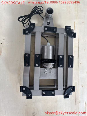 SKYERSCALE 30x40cm Κλίμακα πλατφόρμας 60kg 304 Stainless Steel Πλατφόρμα Βιομηχανική κλίμακα πάγκου