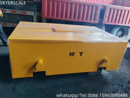 Τυποποιημένο βάρος 5000 kg Βάρος δοκιμής Βάλη δοκιμής φορτίου ανελκυστήρα, βαριά σιδήρου