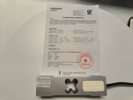 Ζέμικ L6E 100kg Αισθητήρα Τραπεζικής Κυττάρου Για 35x45cm